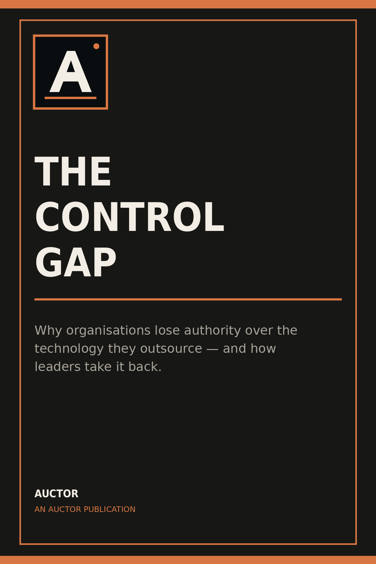 Working cover of The Control Gap